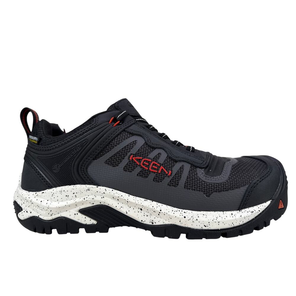 Keen Reno Work Shoe Athletic Mens 8 D Carbon Toe Waterproof Leather EH Safety